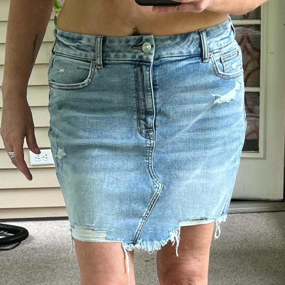 AE jean skirt! Size 16